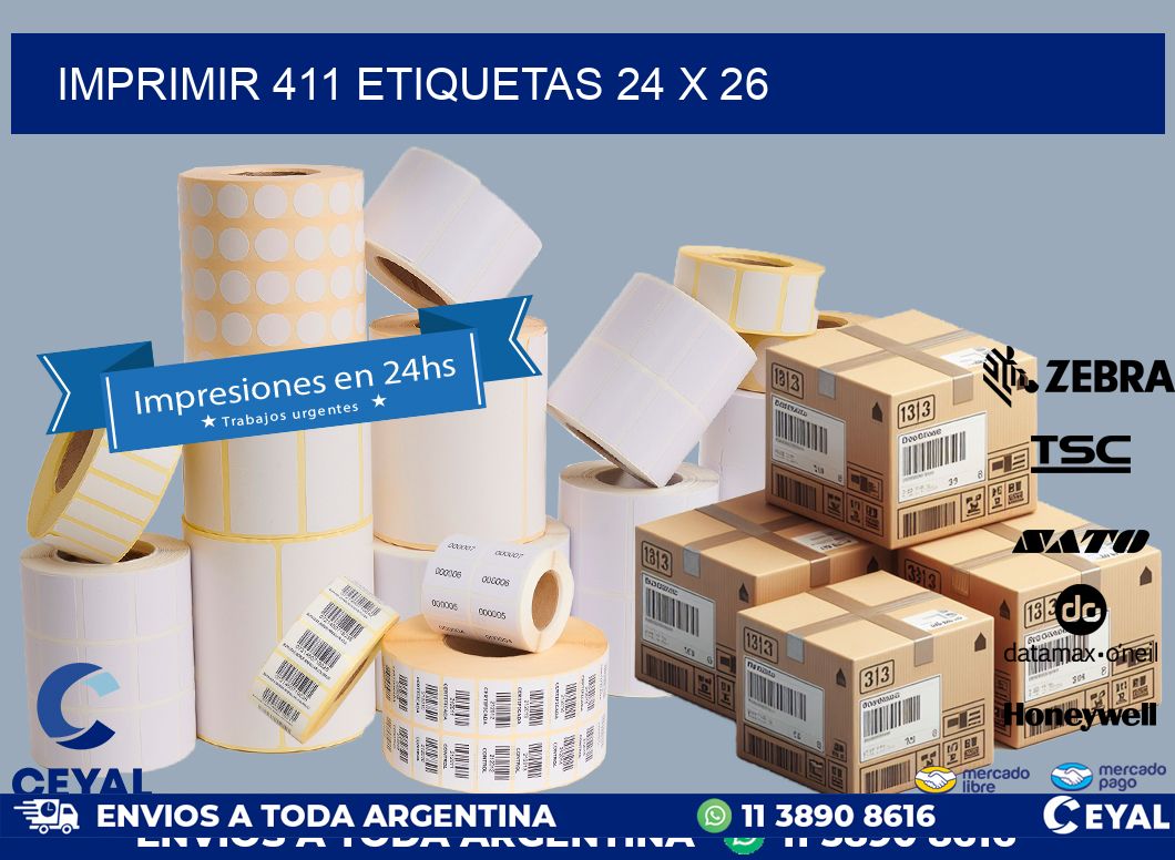 IMPRIMIR 411 ETIQUETAS 24 x 26