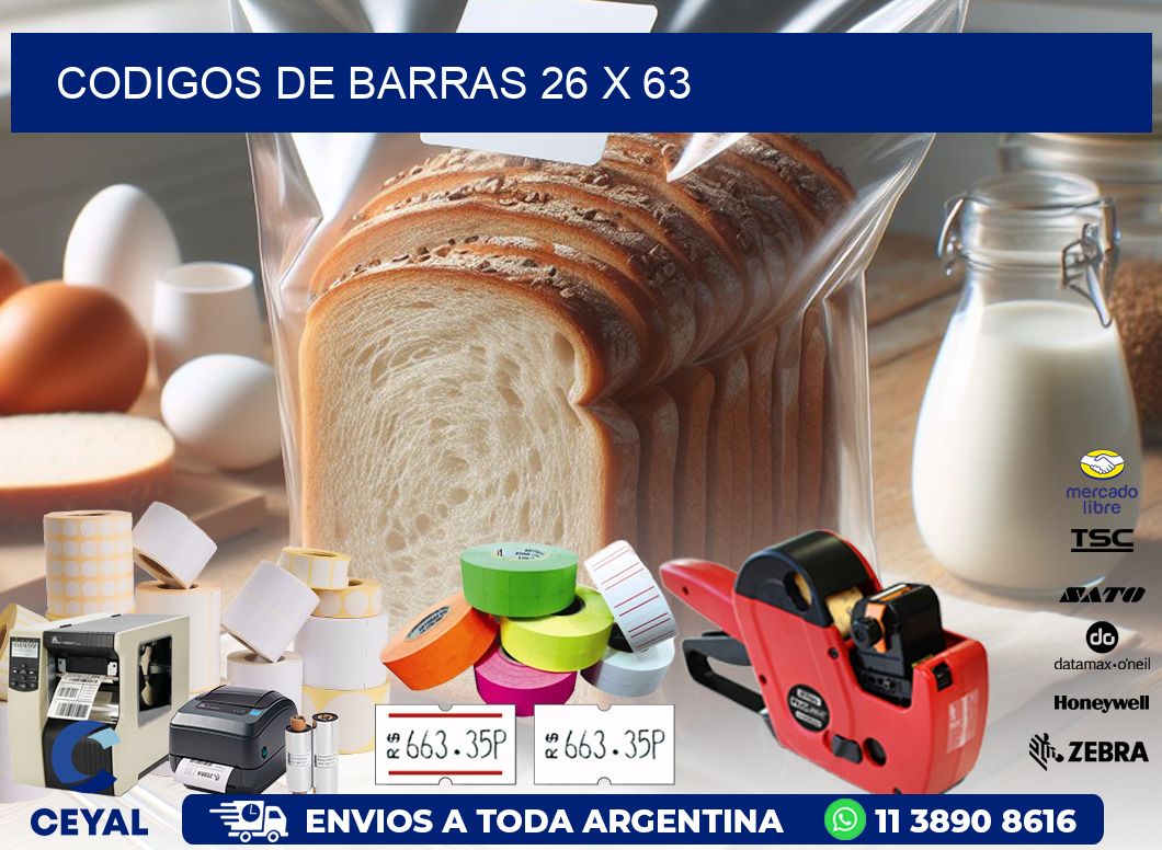 codigos de barras 26 x 63