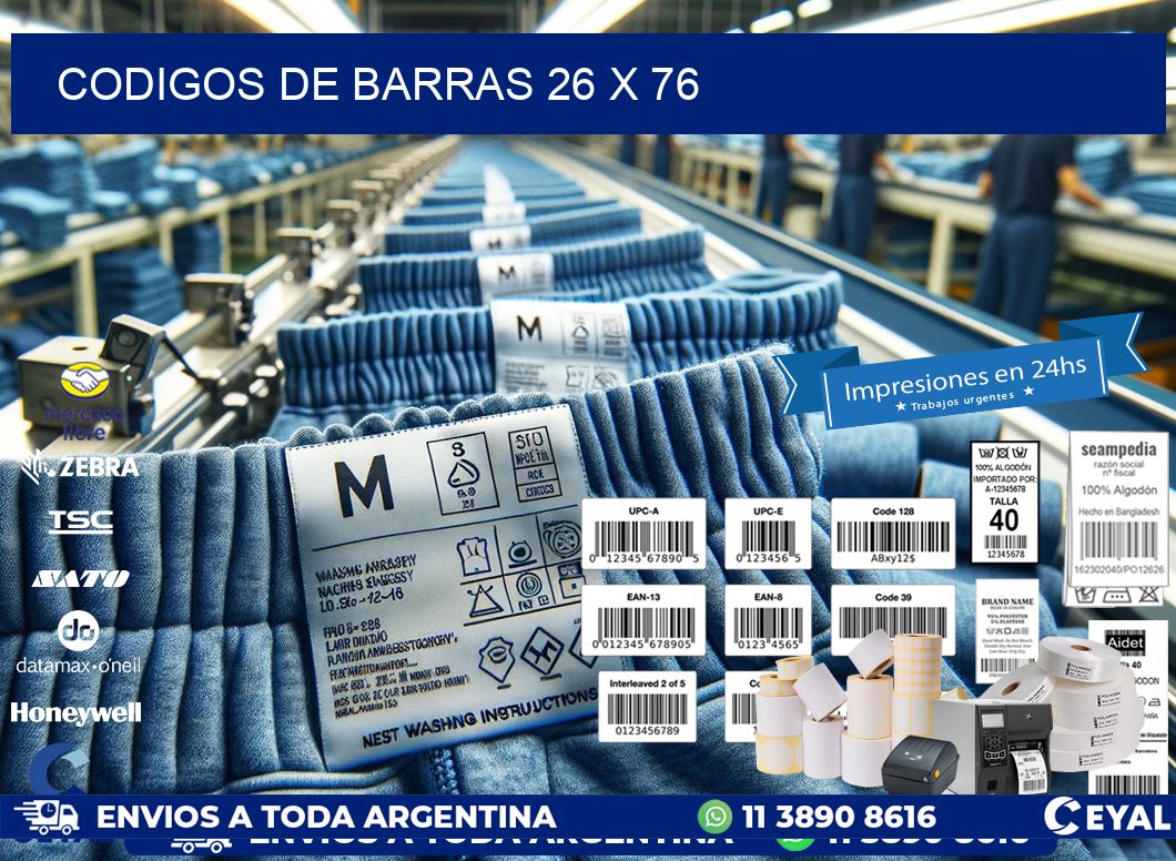 codigos de barras 26 x 76