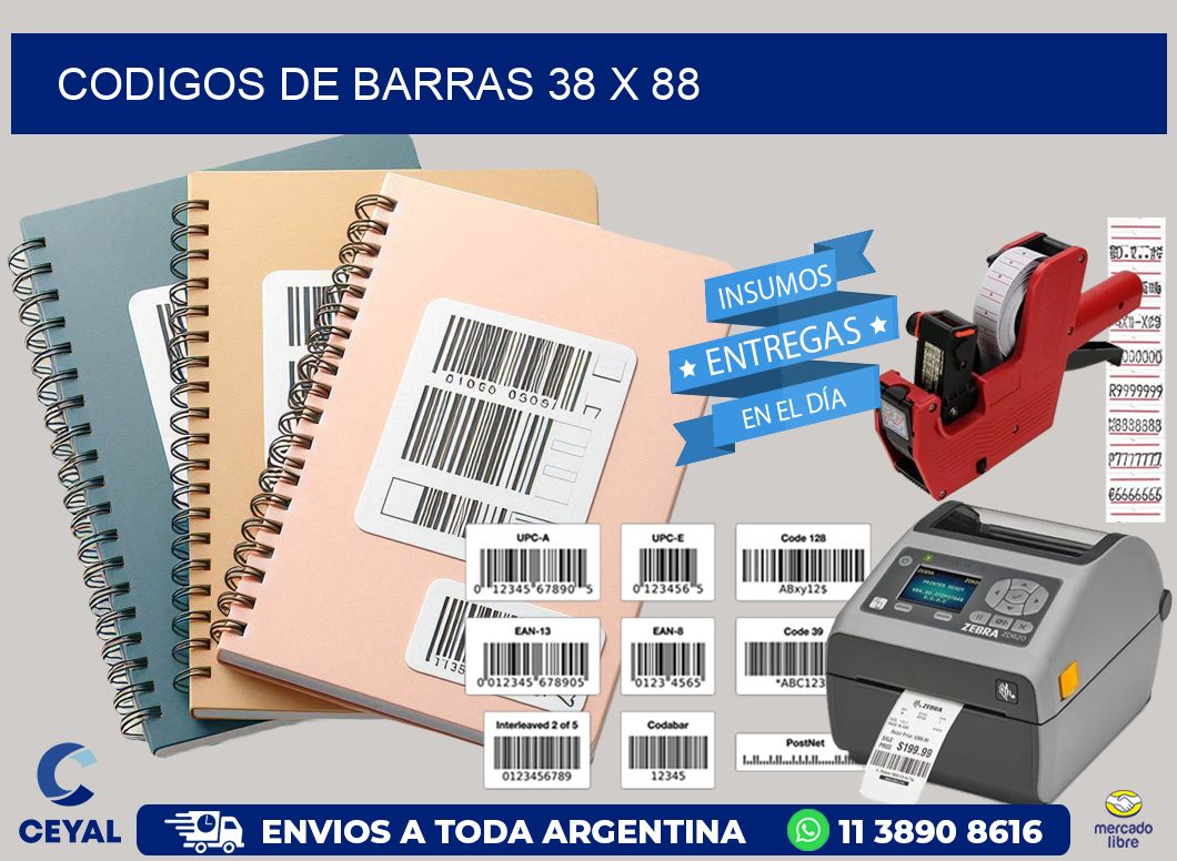codigos de barras 38 x 88