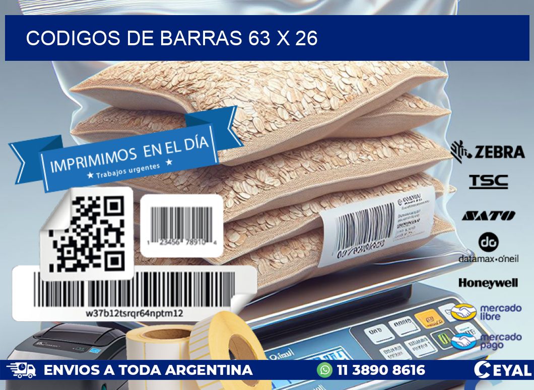 codigos de barras 63 x 26