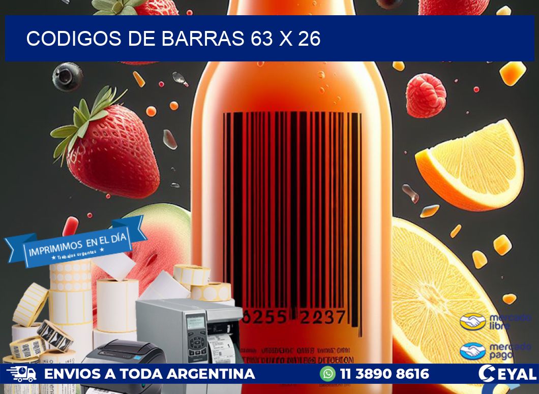 codigos de barras 63 x 26
