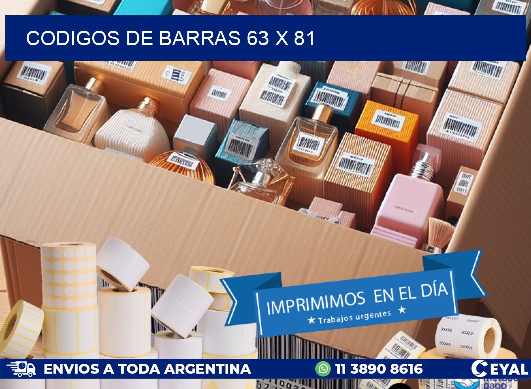 codigos de barras 63 x 81
