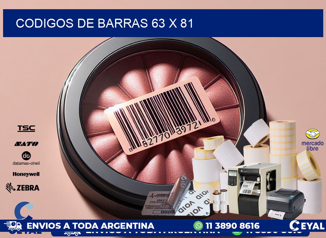 codigos de barras 63 x 81