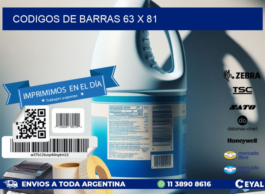 codigos de barras 63 x 81