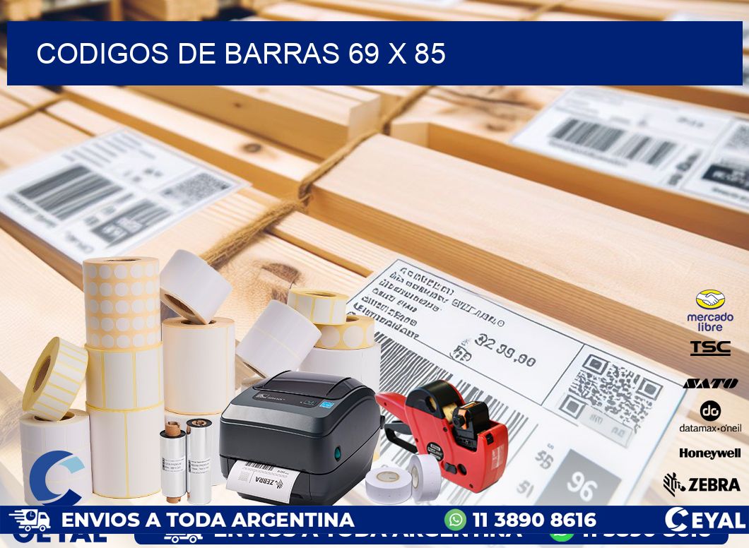 codigos de barras 69 x 85