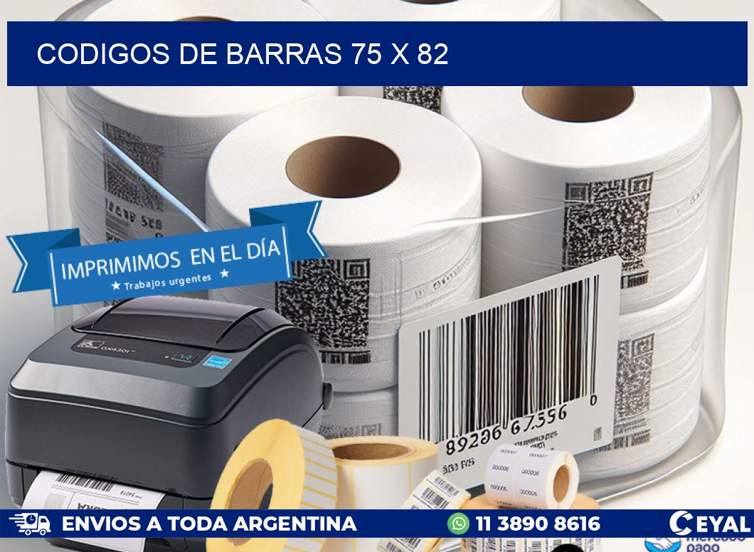codigos de barras 75 x 82