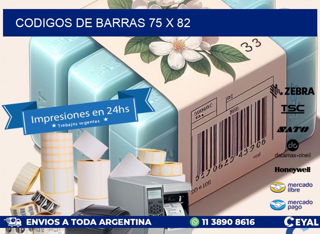 codigos de barras 75 x 82
