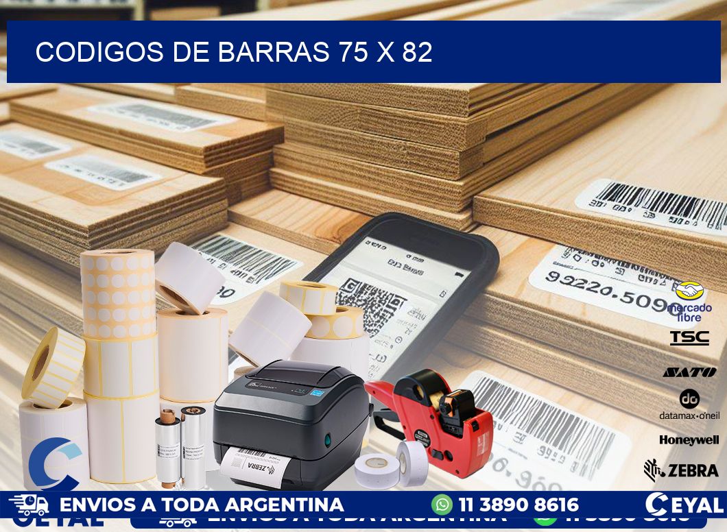 codigos de barras 75 x 82