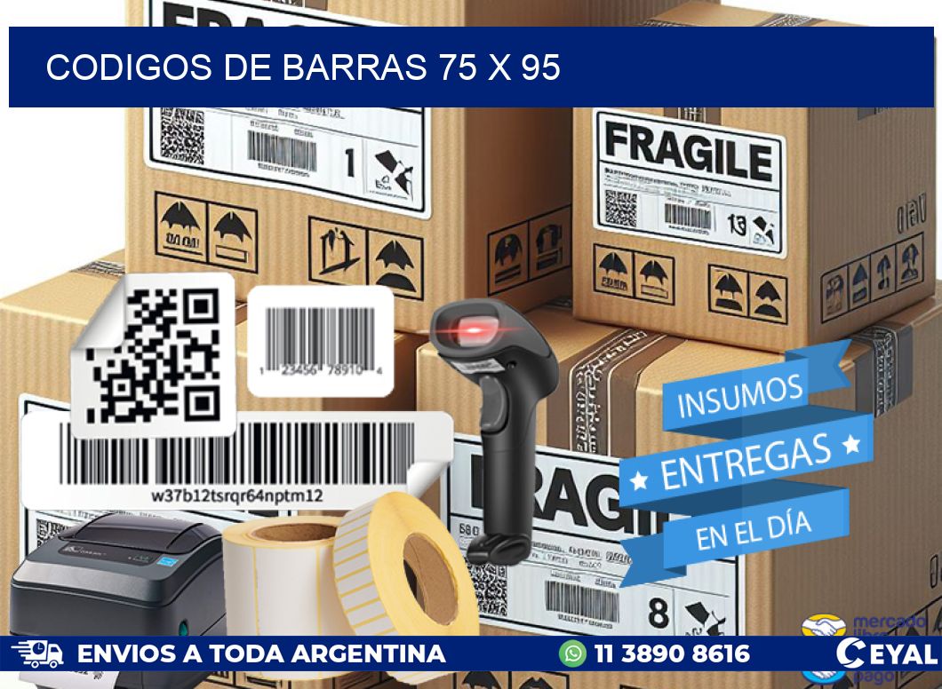 codigos de barras 75 x 95