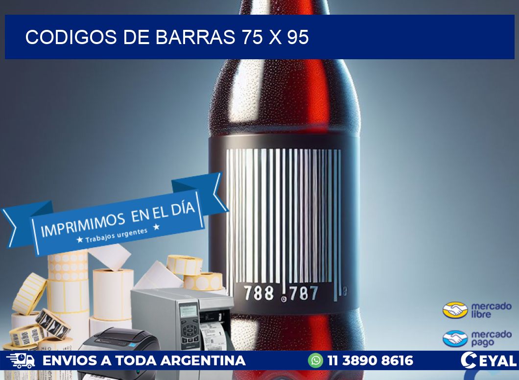 codigos de barras 75 x 95