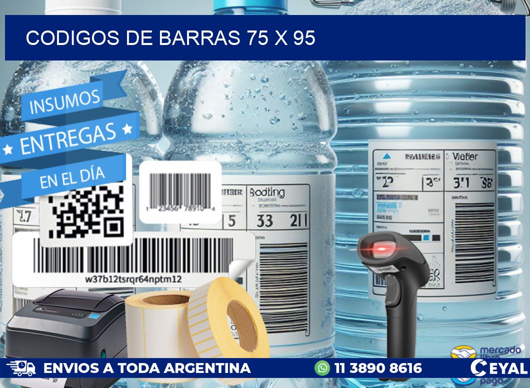 codigos de barras 75 x 95