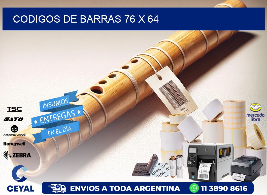 codigos de barras 76 x 64