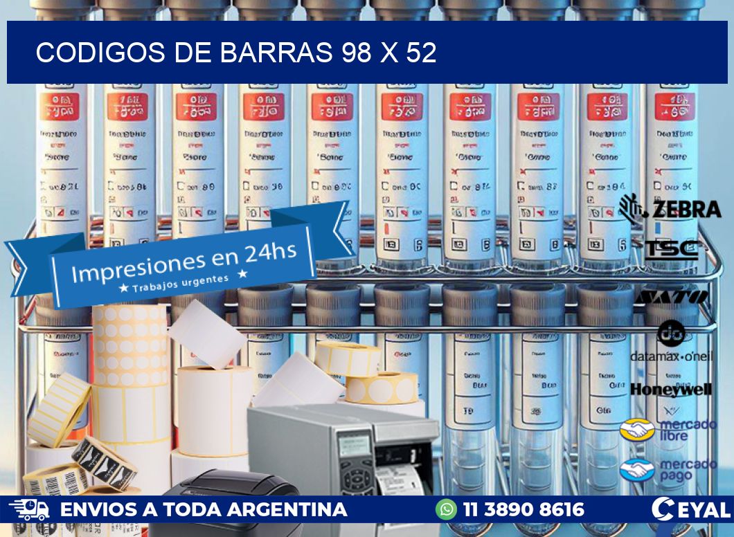 codigos de barras 98 x 52