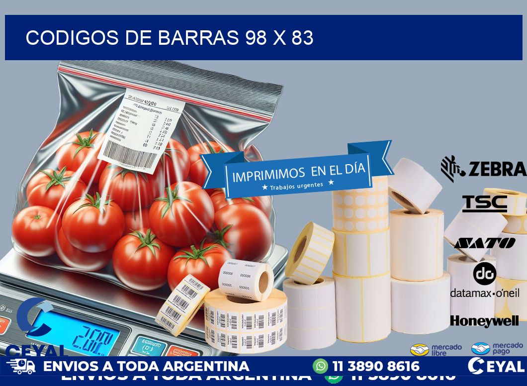 codigos de barras 98 x 83