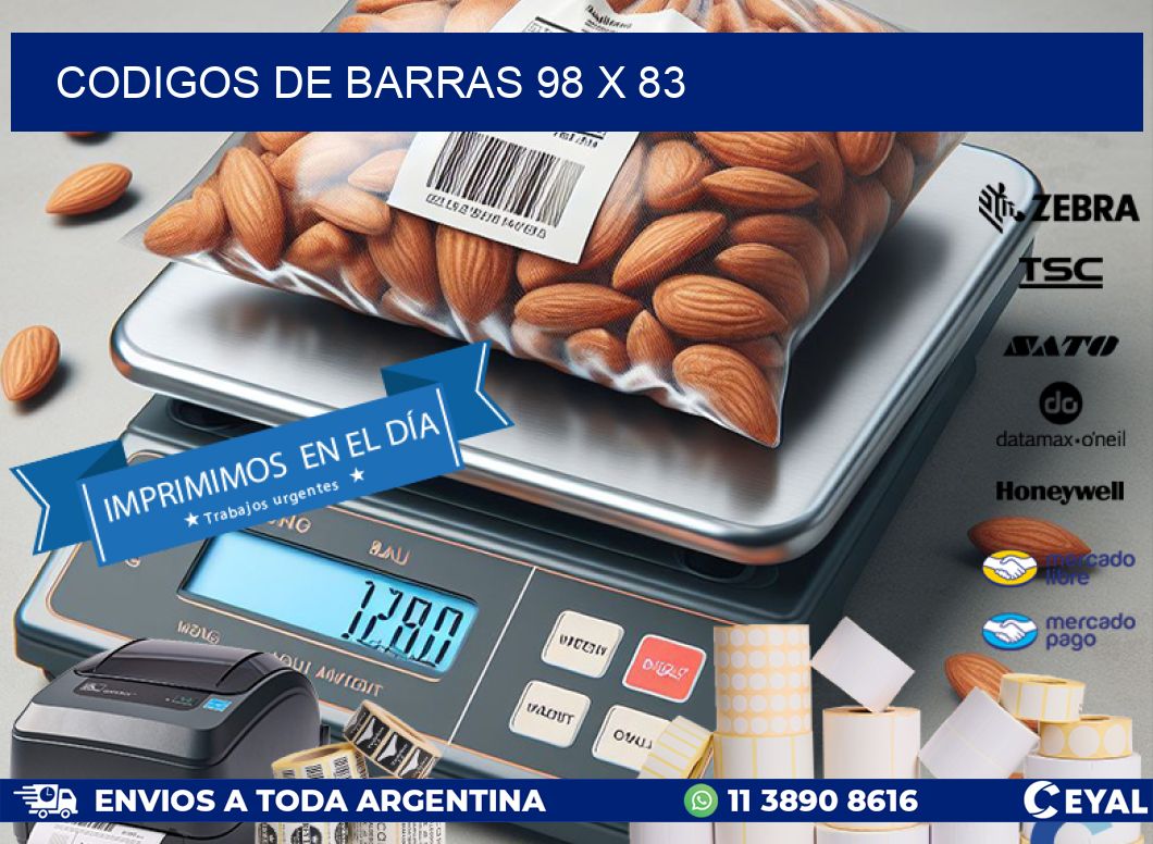 codigos de barras 98 x 83