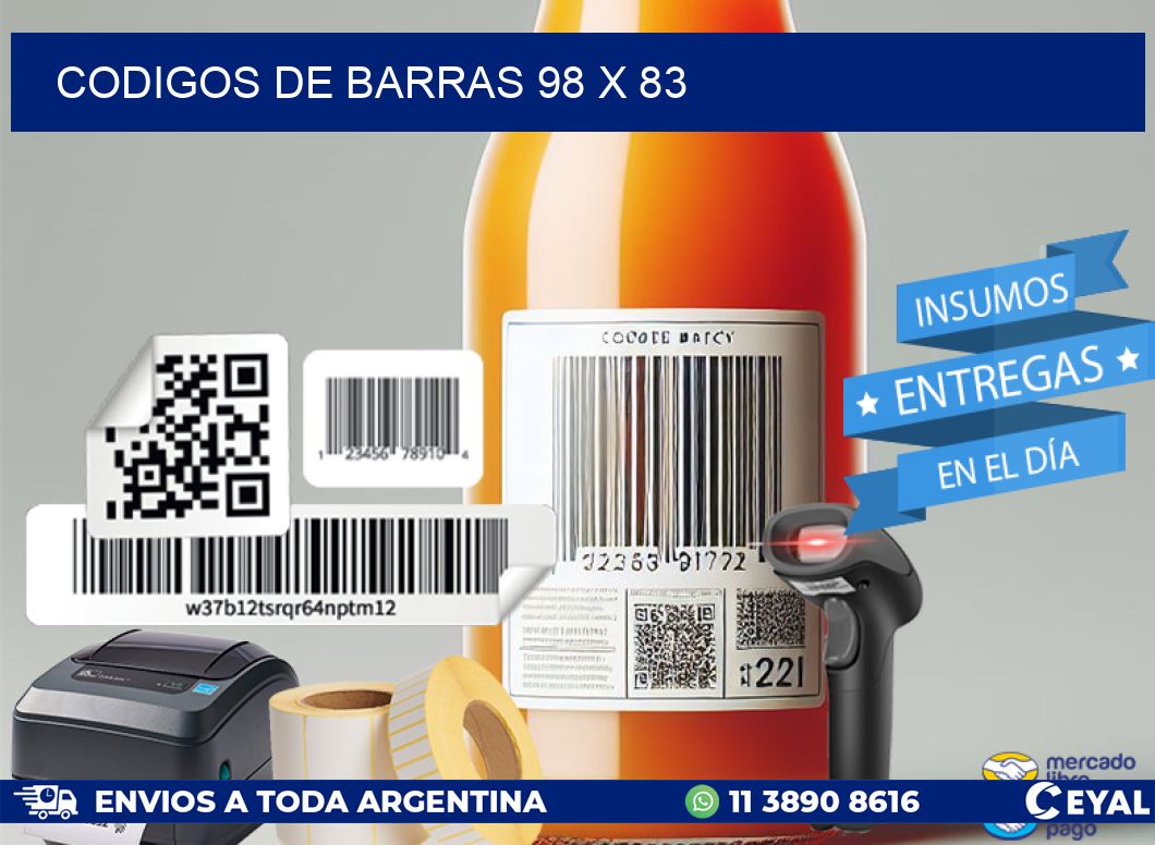 codigos de barras 98 x 83