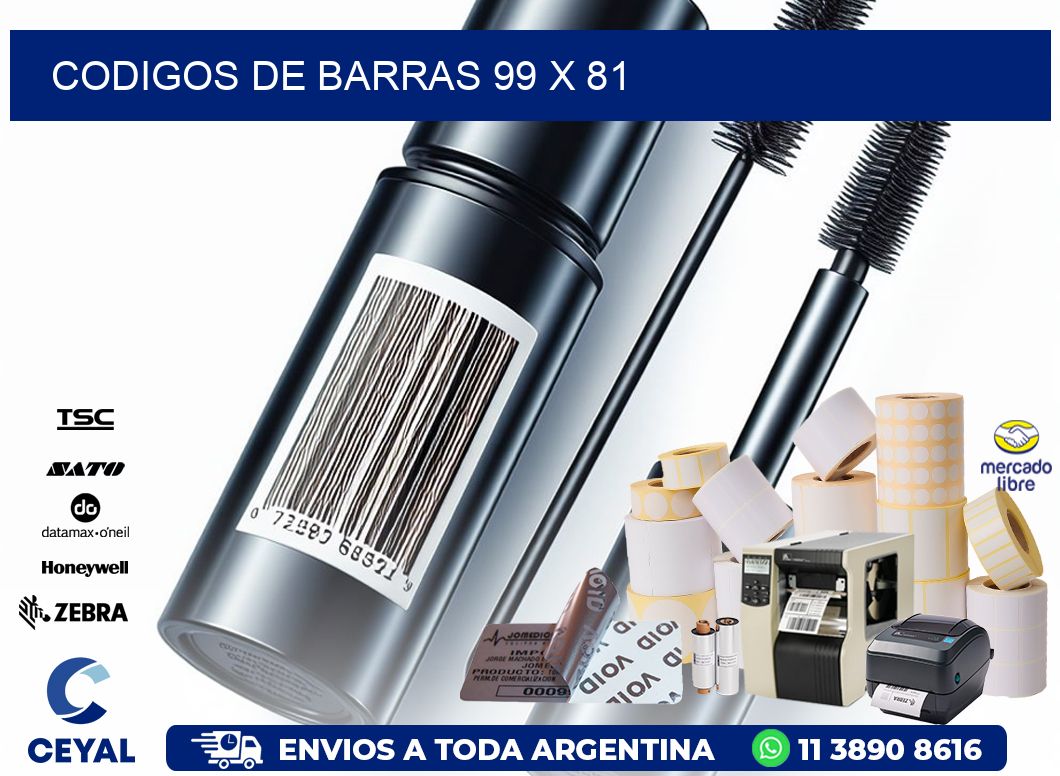 codigos de barras 99 x 81