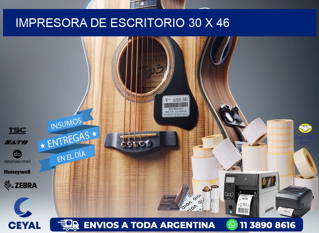 impresora de escritorio 30 x 46