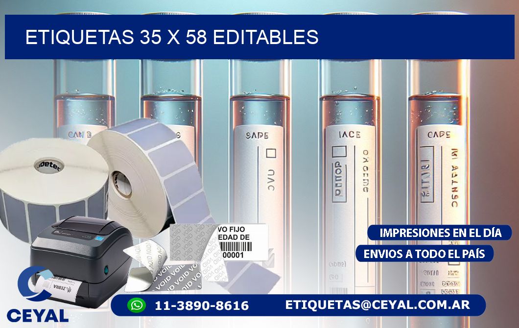 ETIQUETAS 35 x 58 EDITABLES