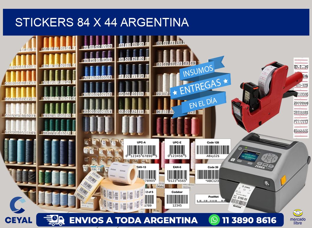 STICKERS 84 x 44 ARGENTINA
