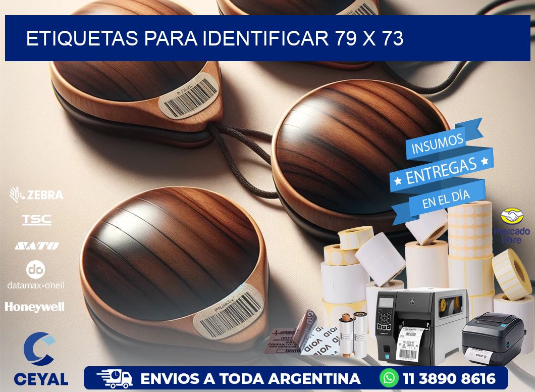 etiquetas para identificar 79 x 73
