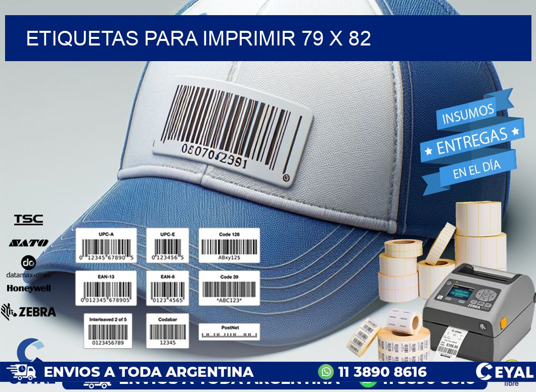 etiquetas para imprimir 79 x 82