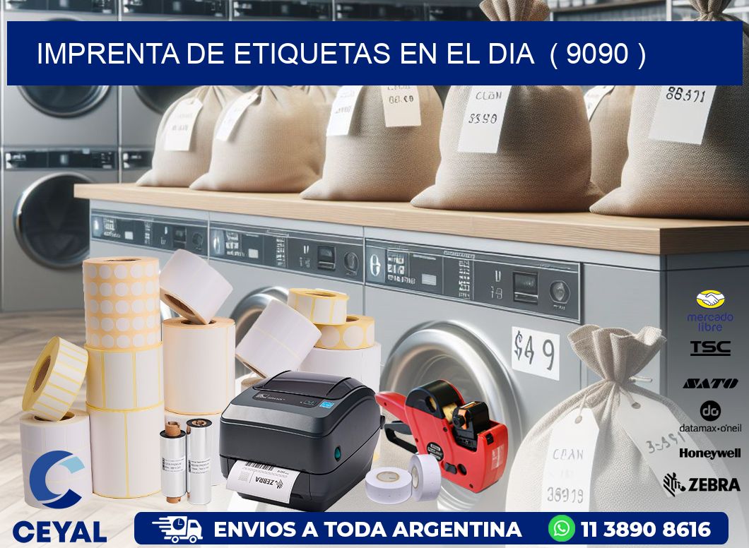 imprenta de etiquetas en el dia  ( 9090 )