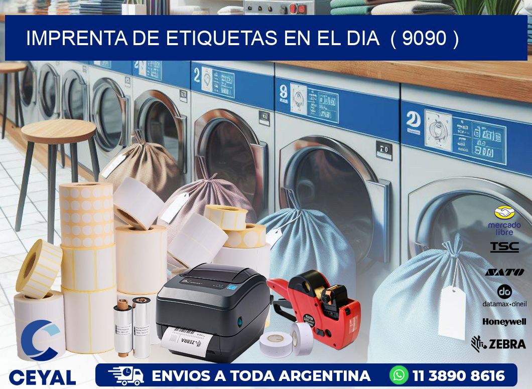 imprenta de etiquetas en el dia  ( 9090 )