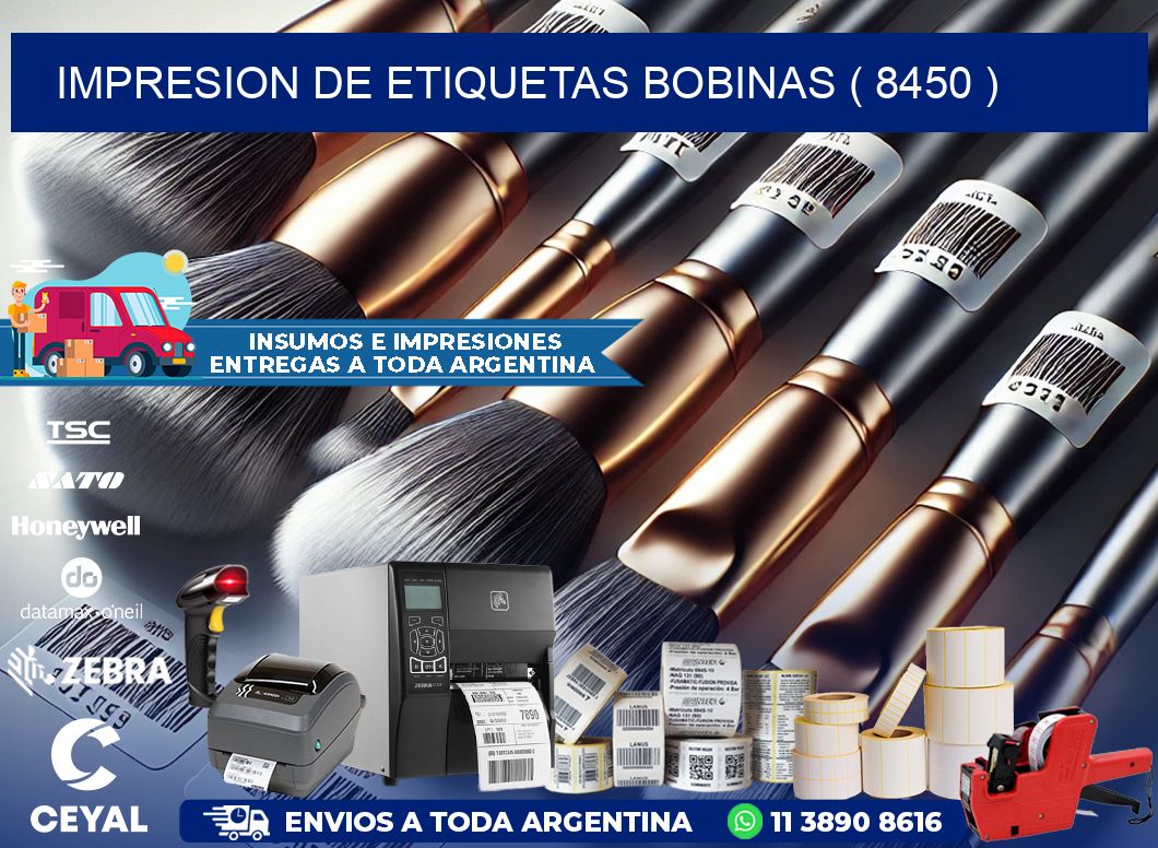 impresion de etiquetas bobinas ( 8450 )