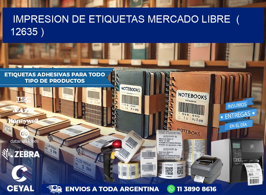 impresion de etiquetas mercado libre  ( 12635 )