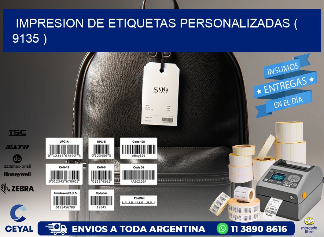 impresion de etiquetas personalizadas ( 9135 )