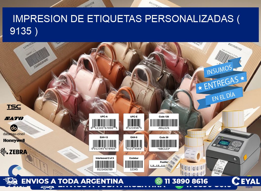 impresion de etiquetas personalizadas ( 9135 )