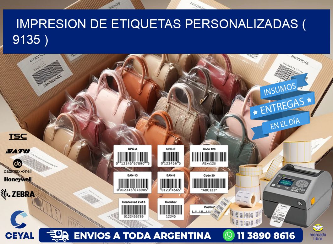 impresion de etiquetas personalizadas ( 9135 )