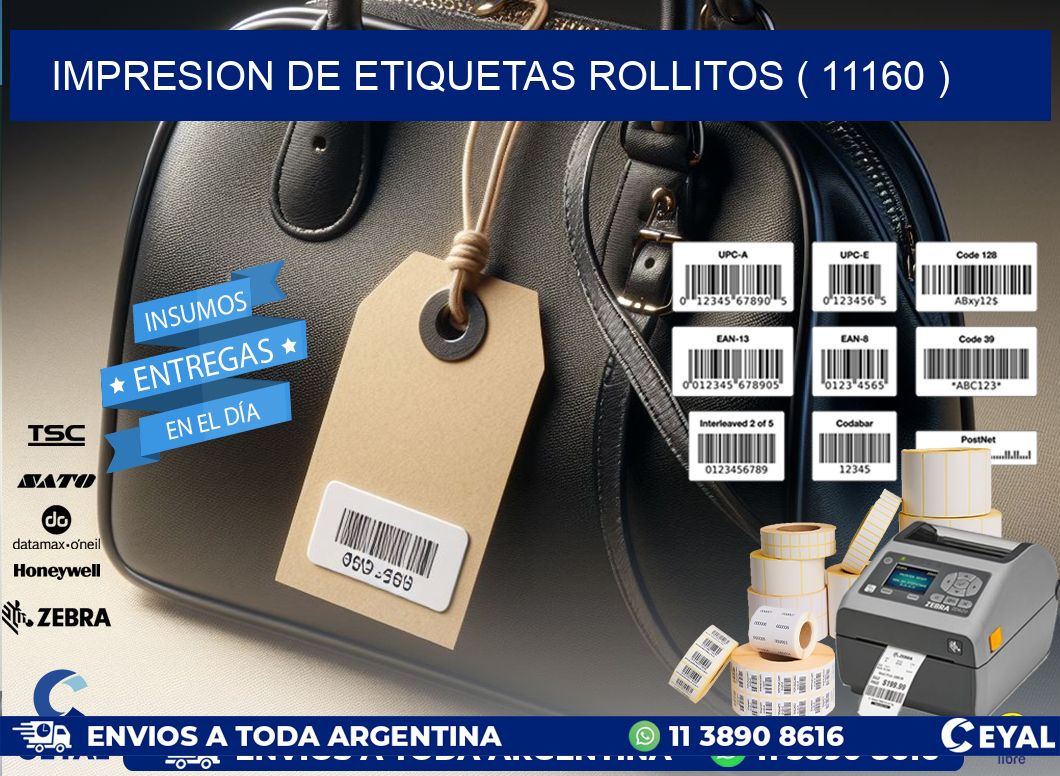 impresion de etiquetas rollitos ( 11160 )