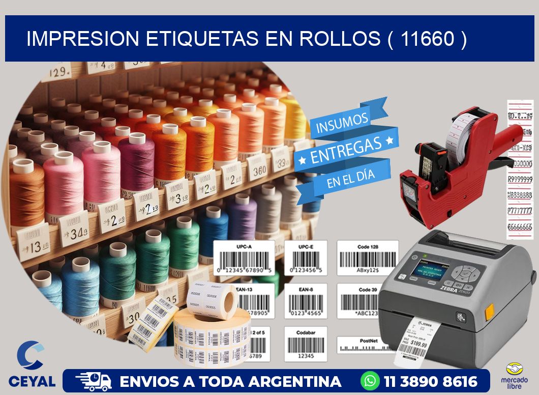 impresion etiquetas en rollos ( 11660 )
