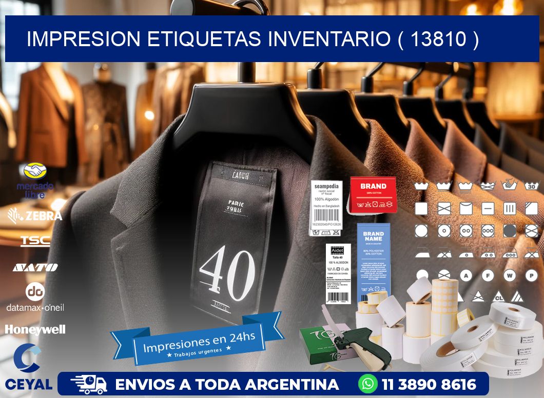impresion etiquetas inventario ( 13810 )