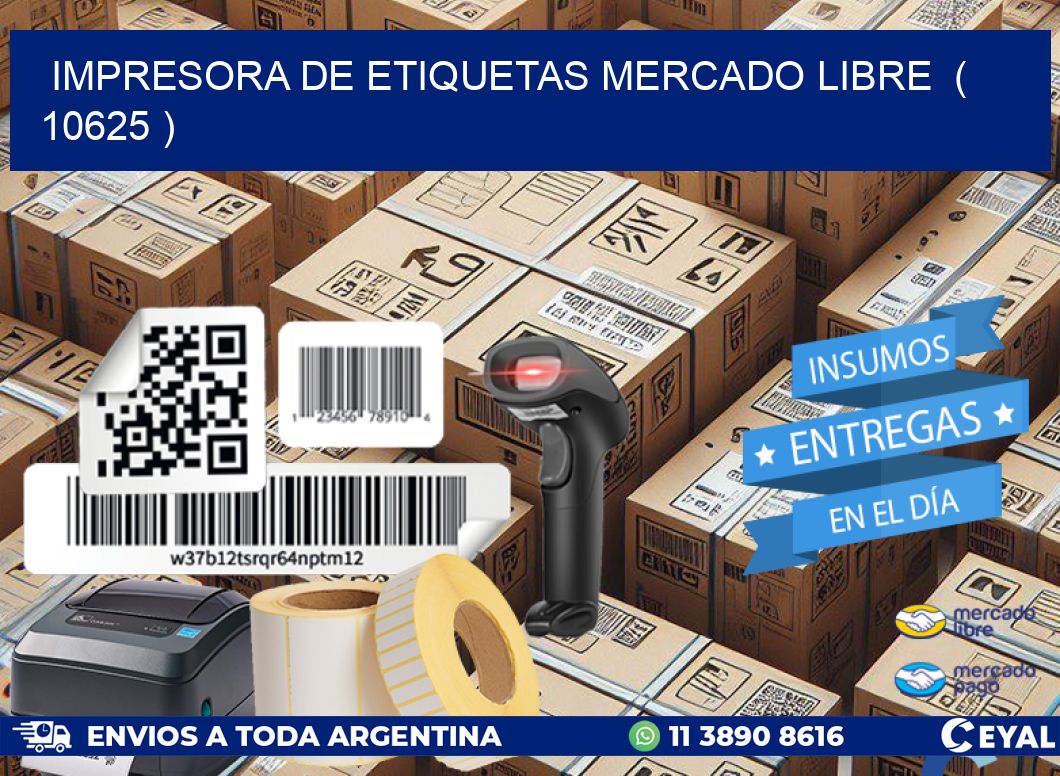 impresora de etiquetas mercado libre  ( 10625 )