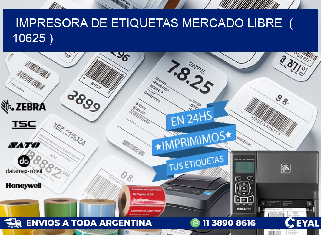 impresora de etiquetas mercado libre  ( 10625 )