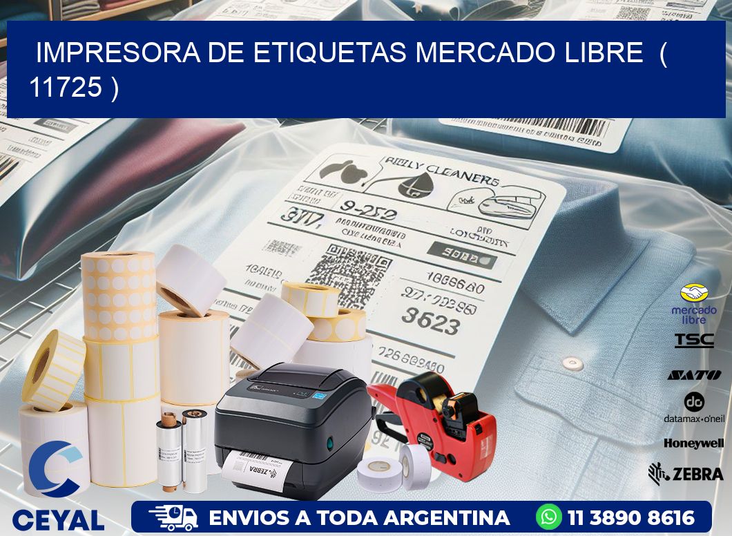 impresora de etiquetas mercado libre  ( 11725 )