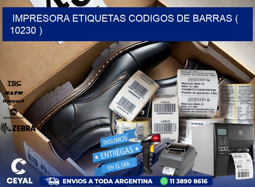 impresora etiquetas codigos de barras ( 10230 )