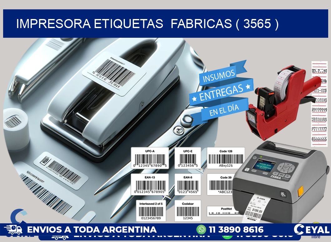 impresora etiquetas  fabricas ( 3565 )