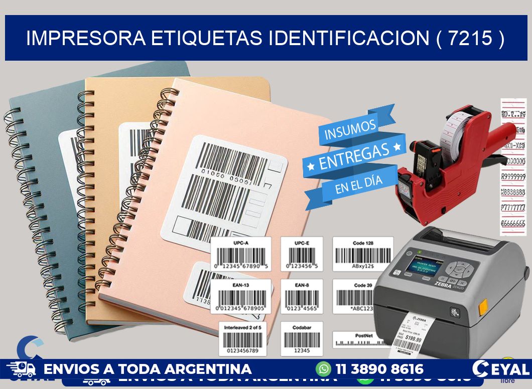 impresora etiquetas identificacion ( 7215 )