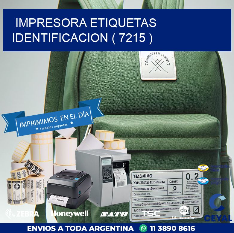 impresora etiquetas identificacion ( 7215 )