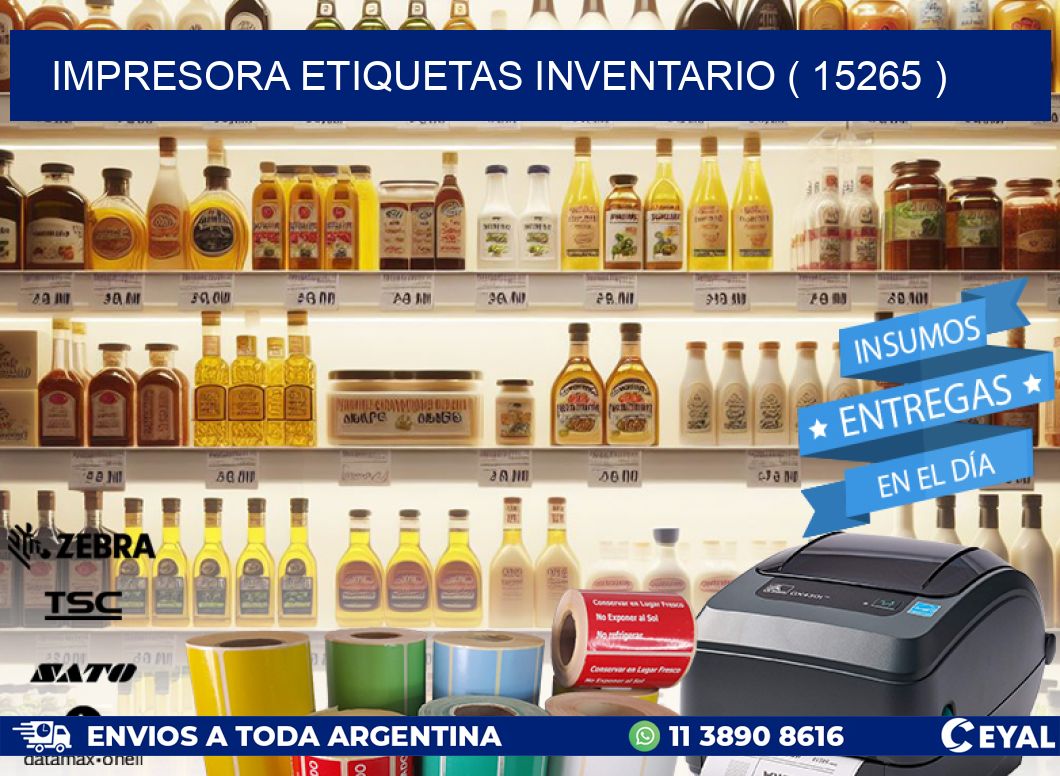 impresora etiquetas inventario ( 15265 )