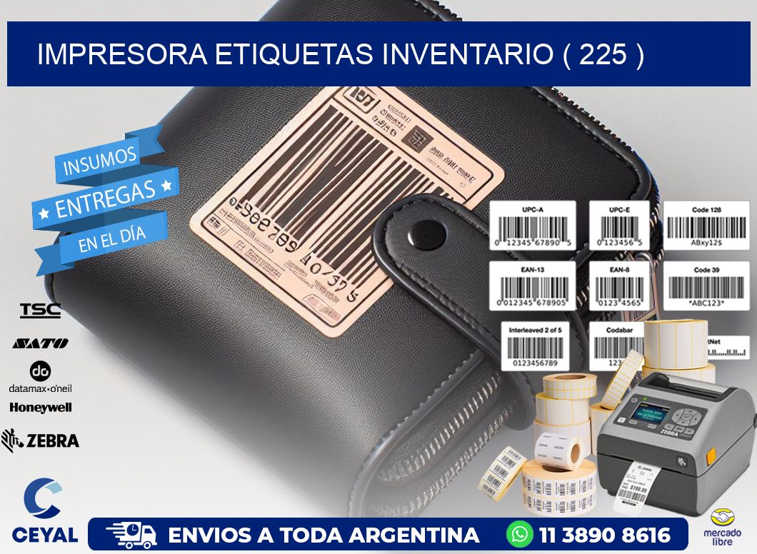 impresora etiquetas inventario ( 225 )