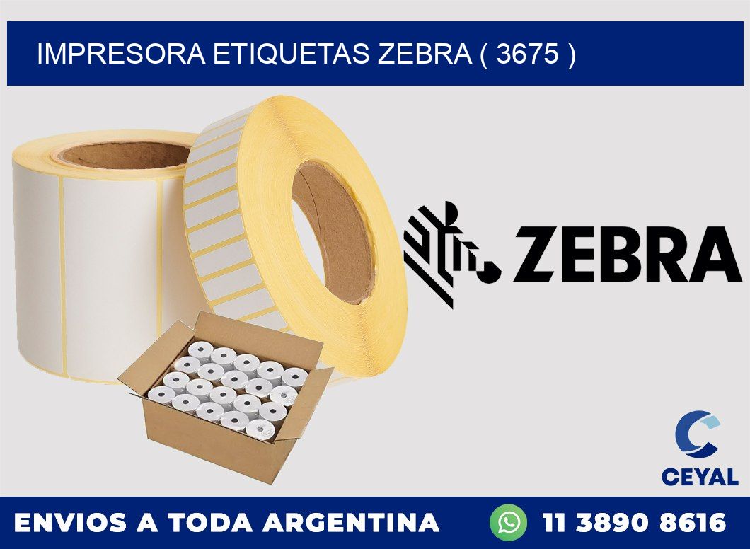 impresora etiquetas zebra ( 3675 )