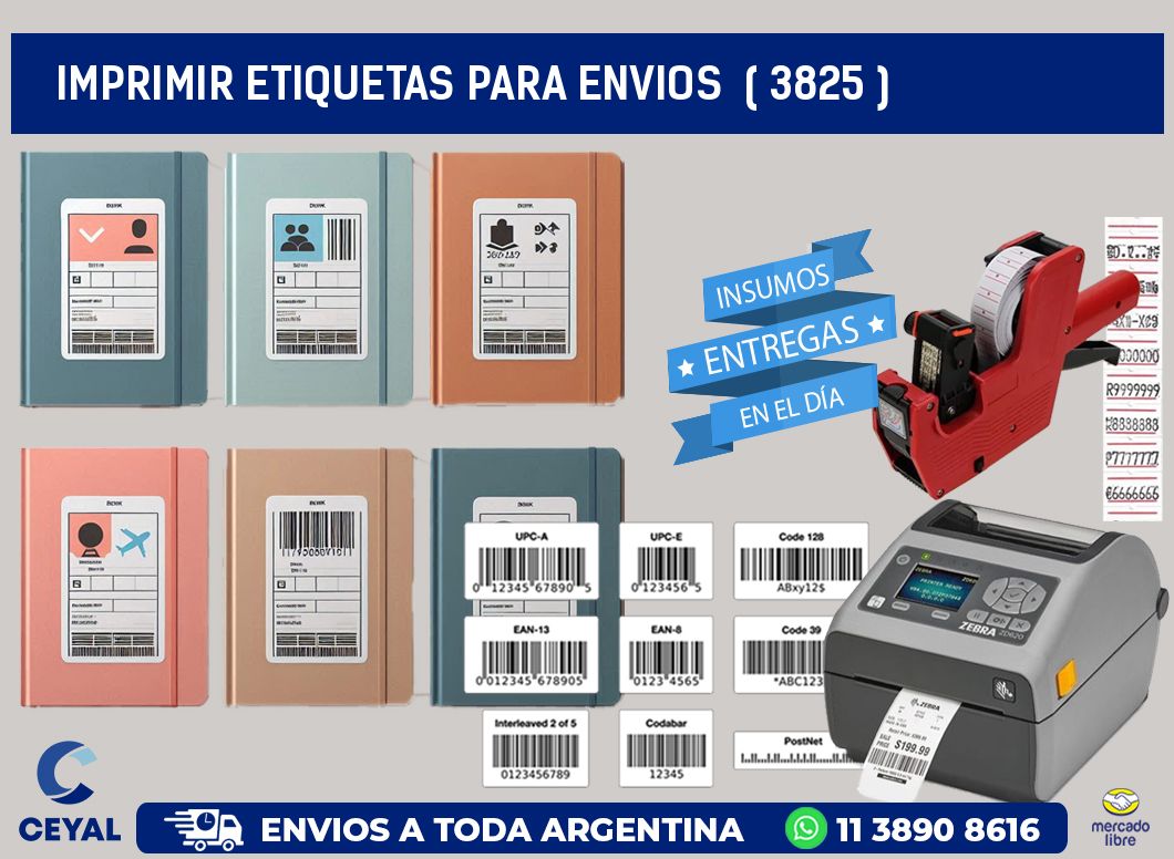 imprimir etiquetas para envios  ( 3825 )