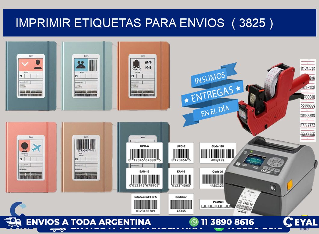 imprimir etiquetas para envios  ( 3825 )