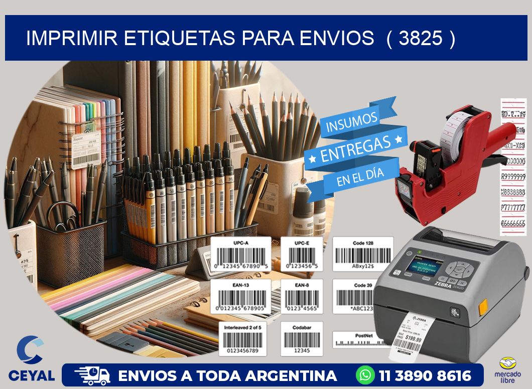 imprimir etiquetas para envios  ( 3825 )